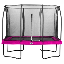 Trampoline Salta Comfort Edition Rectangular Pink 214 x 305 cm + Safety Net