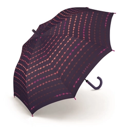 Regenschirm Esprit Long AC Dotty Line Dark Lilac