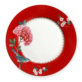 Assiette de Petit-Déjeuner PiP Studio Blushing Birds Red (21 cm)