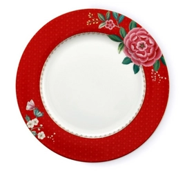 Dinerbord PiP Studio Blushing Birds Red (26,5 cm)