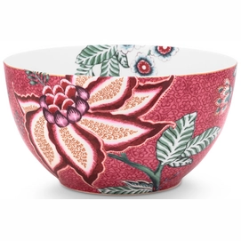 Bowl Pip Studio Flower Festival Dark Pink 15 cm (Set of 6)