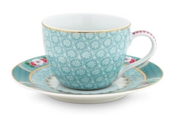 Espressokop PiP Studio Blushing Birds Blue (120 ml)