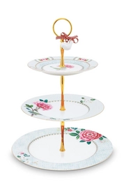 Cake Stand Pip Studio Blushing Birds White (One Size)
