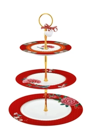 Etagère PiP Studio Blushing Birds Red (17 x 21 x 26,5 cm)