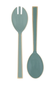 Salatbesteck Pip Studio Blushing Birds Enamelled Blue 25 cm (2er Set)