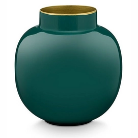 Mini Vase Pip Studio Round Dark Green 10 cm