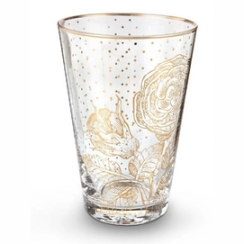 Longdrinkglas Pip Studio Royal Golden Flower 370 ml (6er Set)