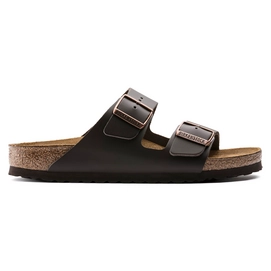 Sandals Birkenstock Arizona BF Regular Dark Brown Leather-Shoe size 42