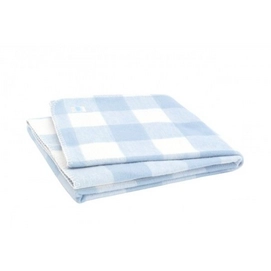 Couverture de bébé Jollein Check Blue Coton