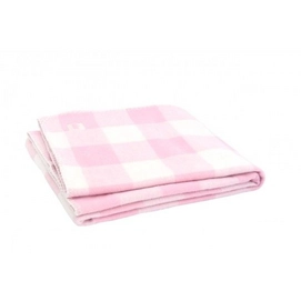 Couverture de bébé Jollein Check Pink Coton