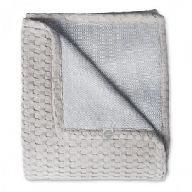 Babydecke Jollein Waffle Grey Baumwolle
