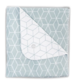 Babydeken Jollein Graphic Stone Green