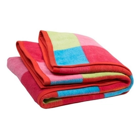 Babydecke Jollein Colourful Check Baumwolle