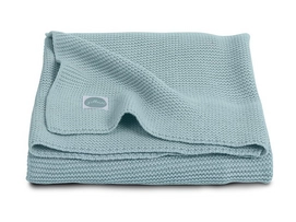 Babydeken Jollein Basic Knit Stone Green