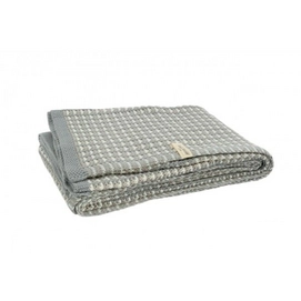 Babydeken Little Naturals Katoen Mixed Grey Sand Off-White