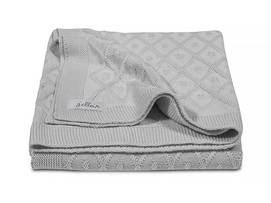 Babydeken Jollein Diamond Knit Grey