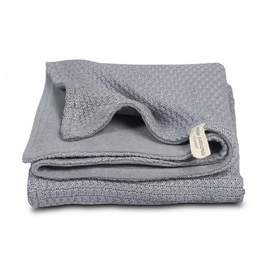 Babydeken Little Naturals 4 Seizoenen Katoen Drops Grey