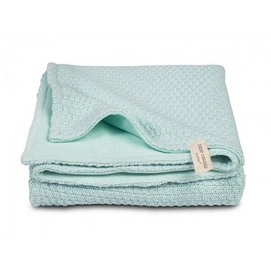 Babydeken Little Naturals 4 Seizoenen Katoen Drops Mint