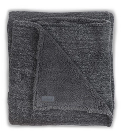 Babydecke Jollein Natural Knit Teddy Anthracite