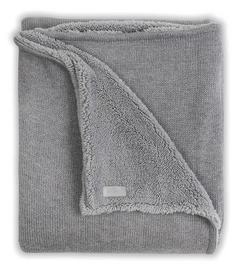 Babydecke Jollein Natural Knit Teddy Grey