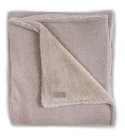 Babydecke Babydeken Jollein Natural Knit Teddy Sand