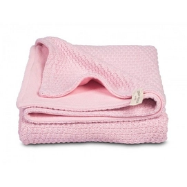 Babydeken Little Naturals 4 Seizoenen Katoen Drops Pink