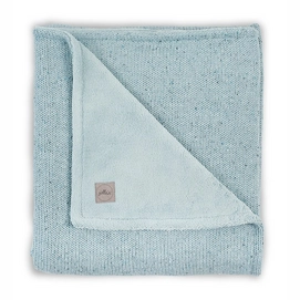 Babydeken Jollein Confetti Knit Stone Green / Teddy