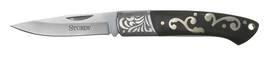 Vouwmes Homeij Sturdy RVS Zwart Pakka Inleg