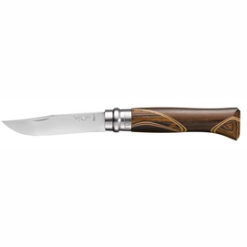 Vouwmes Opinel Chaparon N°08 RVS Hout Virobloc