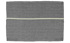 Theedoek vtwonen Herringbone Black 50 x 70 cm