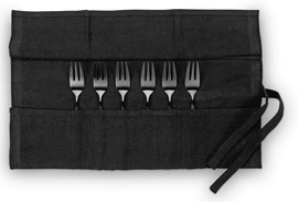 Kuchengabel vtwonen Matt Black (6-teilig)