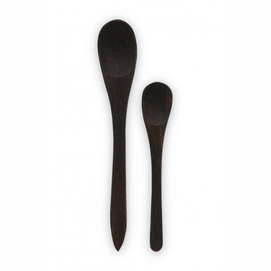 Wooden Spoon VT Wonen Wood Black 18 cm (2 pc)