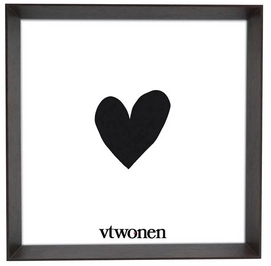 Fotolijst vtwonen Wood Dark Brown 18 x 18 cm
