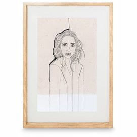 Fotolijst vtwonen Wood Natural 51 x 71 cm
