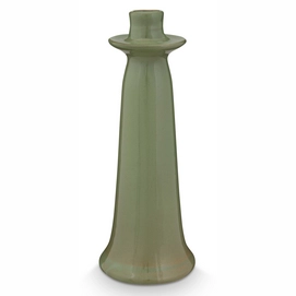 Kandelaar vtwonen Ceramic Organic Shape Fern Green 23,5 x 5 cm