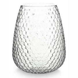 Vase vtwonen Glass Dots 20 x 25 cm
