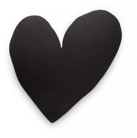 Wanddecoratie vtwonen Heart Wood Black 31cm