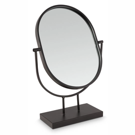 Spiegel VT Wonen Oval on Stand Black 20,3 x 31,1 x 8,5 cm