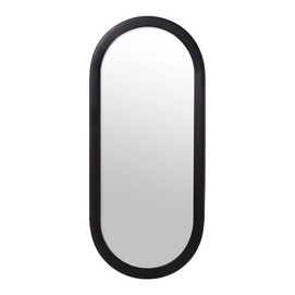Spiegel VT Wonen Mirror Oval Black 30 x 70 cm