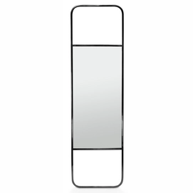 Spiegel VT Wonen Mirror in Frame Medium Black 30 x 105 cm