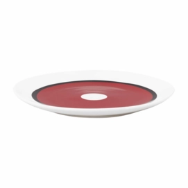 Ontbijtbord VT Wonen Circles Red Earth 18 cm (Set van 6)