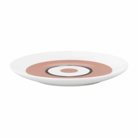 Dinerbord VT Wonen Circles Soft Clay Pink 20 cm (Set van 6)
