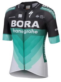 Fietsshirt Sportful Men Bora Bodyfit Pro Light Black Green