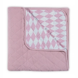 Couverture Bébé Jollein Mini Waffle Vintage Pink