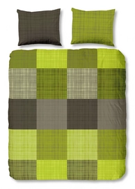Parure de Lit Good Morning Streets Citron Vert Coton