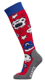 Skisokken Barts Kids Monsters Print Blue