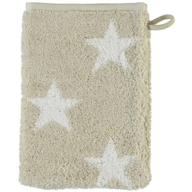 Gant de Toilette Cawö Little Stars Beige (set de 6)