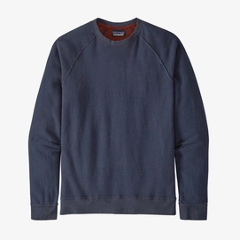 Jumper Patagonia Men Trail Harbor Crewneck Sweatshirt New Navy Barn Red