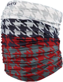 Nekwarmer Barts Unisex Multicol Pied de Poule Red
