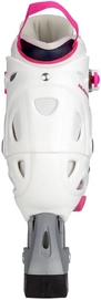 Inline Skates Nijdam Junior Verstelbaar Wit Fuchsia Paars